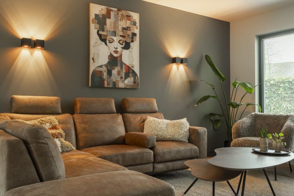 lichtplan zithoek - Interieurontwerp Buitenvest door Milia Interieurdesign